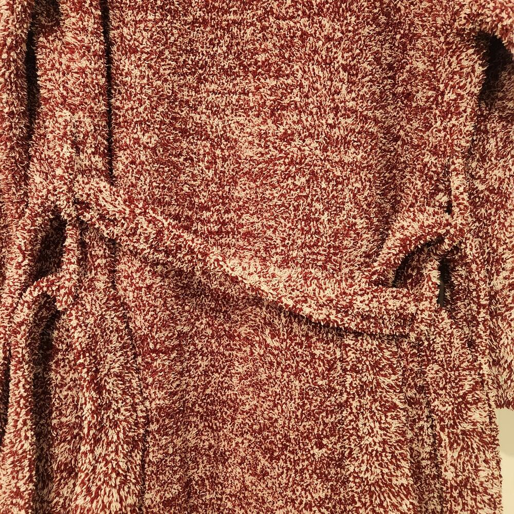Barefoot Dreams Cozychic red robe size small - Picture 5 of 7